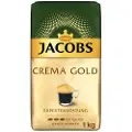 Jacobs Expertenröstung Crema 1kg, 1 kg, Kaffemaskin, Middels brent, 1 stykker