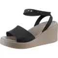 Crocs Brooklyn Ankle Strap Wedge Sandaler