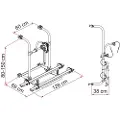 Fiamma Pro Sykkelstativ For 2 Sykler