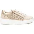 Xti for woman. 14362802-BEIGE Trainers 143628 beige (36), Flat, Laces, Zip, Casual