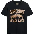 Superdry Embellish Varsity Relaxed Kortarmet T-skjorte
