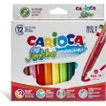 Carioca Jumbo, Ekstra fet, Flerfarget, Projektil spiss, 6 mm, Oktagonal, Italia
