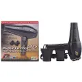 Parlux Superturbo HP, 1800 timer, 84 m³/t, Sort, 3 m, 2400 W, 1 stykker