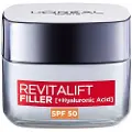 L'Oréal Rev Filler Daglig Fuktighetsgivende Ansiktskrem Spf50 50ml