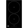 Beko HDMI32400DT - Induksjonskomfyrtopp - 2 plater - Nisje - bredde: 26.8 cm - dybde: 49 cm - svart