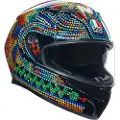 AGV K3 Rossi Winter Test 2018 E2206 Mplk Fullface-hjelm