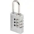 Masterlock 7620EURD, Kombinasjonslås til koffert, Alle merker, Aluminium, Aluminium, Stål, Ryggsekk, Stresskoffert, Duffelbag, Laptop bag, Koffert, Sportsbag