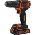 Black & Decker BLACK+DECKER BDCDC18K-QW - Drill/driver - trådløs - nøkkelfri borhylse 10 mm - 30 N·m - 10.8 V