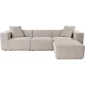 Atelier Del Sofa Hanah HomeHjørnesofa - LoraBeige3-seters sofaerFra Homeroom