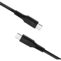 FIXED - USB-kabel - 24 pin USB-C (hann) til 24 pin USB-C (hann) - USB 2.0 - 2 m - USB Power Delivery (60W) - svart