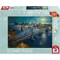 Schmidt Bridge over Manhattan Thomas Kinkade Pussel 2000 bitar, Schmidt