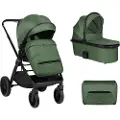 Kikkaboo Tiffany 2024 2-i-1 Barnevogn Med Liggedel