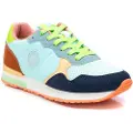 Xti for woman. 14406104-CELESTE Trainers 144061 multicolour (38), Fabric, Flat, Laces, Casual, Multicolor