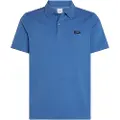Calvin Klein Stretch Pique Slim Button Kortermet Poloskjorte