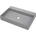 Deante Cqr Su6s Benkeplatevask I Granitt Med Plass Til Kran 60x40 Cm