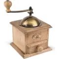 Peugeot Antique coffee mill wood matte antique