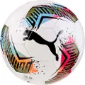 Puma Futsal 2 HS Football, Accessories, White/Garnet Rose/Dusty Aqua, 3