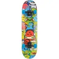 Schildkröt Funsports Schildkrot skateboard Schildkrot Slider Monster skateboard, fargerikt 510642