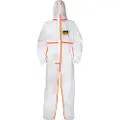 Uvex 9837514, Oransje, Hvit, 3XL, Voksen, Unisex, Lange ermer, Full lengde