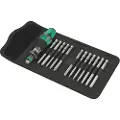 Wera 05004171001, Sykkelverktøy, Verktøyssett til sykkel, Svart, Grønn, T10,T20,T25,T30, 2,2.5,3,4,5,6 mm, 150 mm