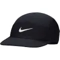 Nike Dri-Fit Fly Unstructured Swoosh Caps svart