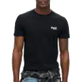 Superdry Essential Contrast Embroidered Kortarmet T-skjorte
