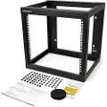 StarTech.com RK919WALLO - 9U - Open Frame Rack Cabinet