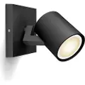 Philips Hue Runner Sigle Spotlight - Svart - Med Dimmebryter