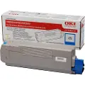 OKI Toner cyan 6.000 sider