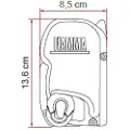 Fiamma F45 S 260 Cm Markise
