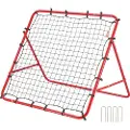 Vevor Fotball Rebounder Rebound Nett, Kickback 99,1x99,1 cm, Bærbare Fotballtreningsgaver, Komplett Målnett, Hjelpemidler og Utstyr for Barn, Tenåringer og Alle Aldre, Enkel Oppsett og Perfekt Oppbeva