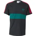 Adidas Originals 3 Stripes Panel Kortarmet T-skjorte
