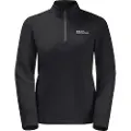 Jack Wolfskin Taunus Fleecejakke Med Halv Glidelås