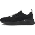 Puma Wired Run Jr Kids Shoes Black 374214 01