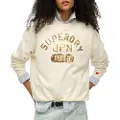 Superdry Embellished Varsity Loose Collegegenser