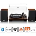 Lenco LS-600 Turntable and Speaker Bundle with Bluetooth - Nearly New