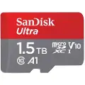 SanDisk Ultra microXCSD 1,5 TB klasse 10 UHS-I U1 A1 150 MB/s