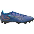 Puma ULTRA 5 CARBON SPEED FG Football Boots Unisex, Shoes, Vivid Blue/Heat Fire/Bright Aqua, 44.5