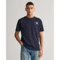 Gant Reg Archive Shield Emb Kortarmet T-skjorte