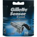 Gillette Sensor Excel barberblad 10stk