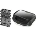 Eta Sorento Plus 5151 90000 - Sandwich maker / waffle maker / panini maker / pancake maker / cookie maker / grill - 900 W - svart