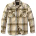 Carhartt Snap-front Plaid Skjorte Med Lange Ermer