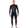 Rip Curl Flashbomb 4/3 Mm Langarmet Neopren-drakt Med Glidelås På Ryggen
