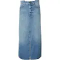 Weekend Max Mara for woman. 2515101061600 Denim skirt Gesso blue (48), Casual, Cotton