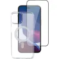 4smarts 360° Starter Set - Beskyttelsesboks baksidedeksel for mobiltelefon - MagSafe-samsvar - herdeet glass (10 H) - gjennomsiktig - for Apple iPhone 14 Pro