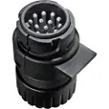 Secorut 30120 Anhænger stik [Stikdåse 13-polet - 13-polet stik] ABS-plast