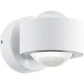 Eglo Ono 2, Overflatebehandlet, 3000 K, IP20, Gjennomsiktig, Hvit