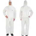 3M 4515 - M, Hvit, M, Voksen, Unisex, Glidelås, Front
