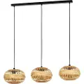 Eglo AMSFIELD 1 long table pendant natural