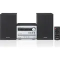 Panasonic SC-PM250 - Mikrosystem - 20 watt (Total) - sølv